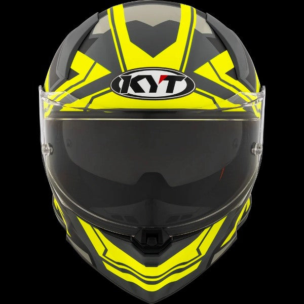 KYT R2R Pro Octane Matt-Black/Yellow Helmet