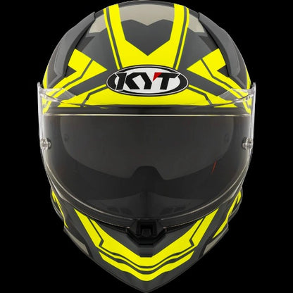 KYT R2R Pro Octane Matt-Black/Yellow Helmet