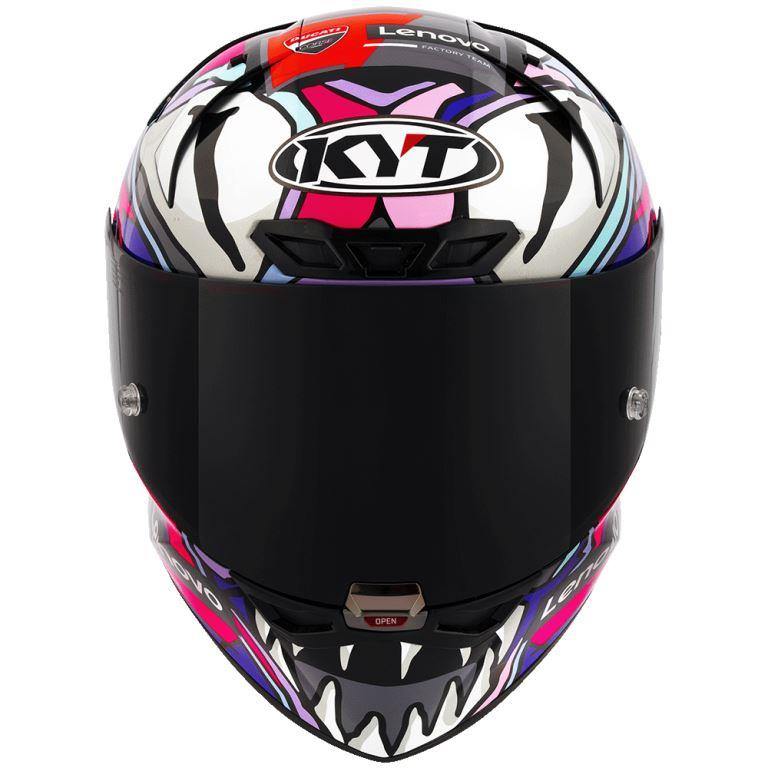 KYT Racing KX-1 RACE GP - Bastianini Rep 2023 With Sponsor - Full Face Helmet