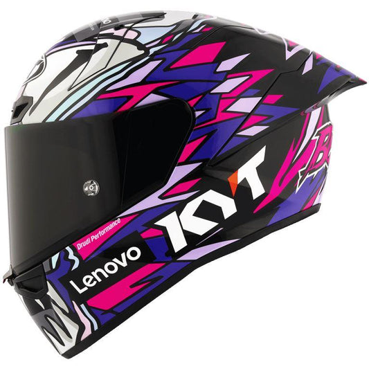KYT Racing KX-1 RACE GP - Bastianini Rep 2023 With Sponsor - Full Face Helmet