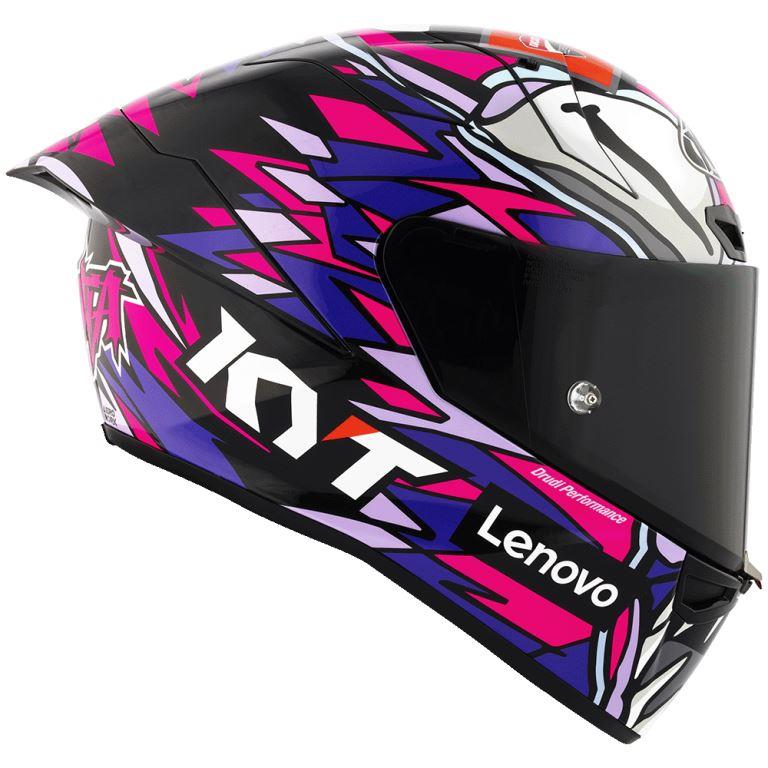 KYT Racing KX-1 RACE GP - Bastianini Rep 2023 With Sponsor - Full Face Helmet
