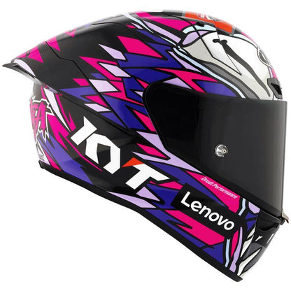 KYT Racing KX-1 RACE GP - Bastianini Rep 2023 With Sponsor - Full Face Helmet