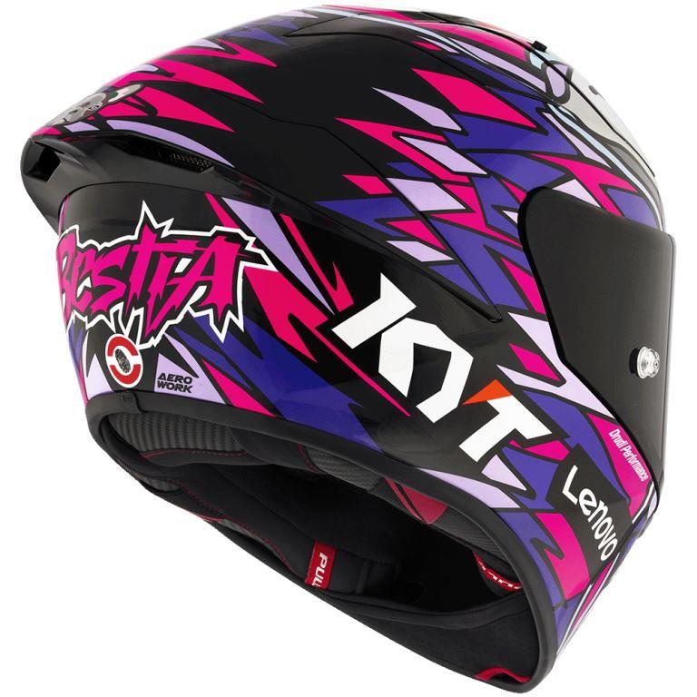 KYT Racing KX-1 RACE GP - Bastianini Rep 2023 With Sponsor - Full Face Helmet