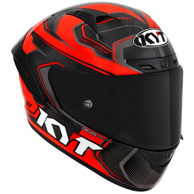 KYT Racing - NZ-Race Carbon Competition Red - Full Face Helmet