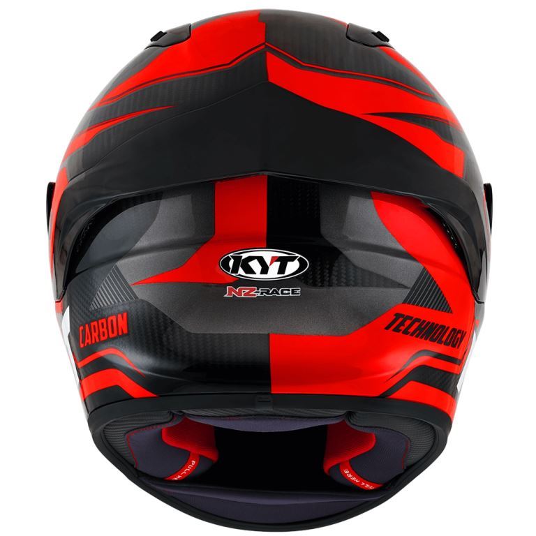 KYT Racing - NZ-Race Carbon Competition Red - Full Face Helmet