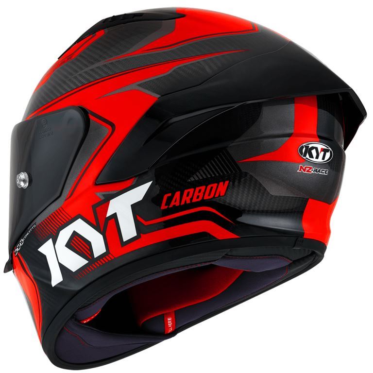 KYT Racing - NZ-Race Carbon Competition Red - Full Face Helmet