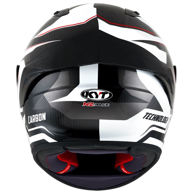 KYT Racing - NZ-Race Carbon Competition White - Full Face Helmet