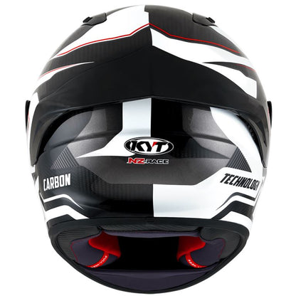 KYT Racing - NZ-Race Carbon Competition White - Full Face Helmet