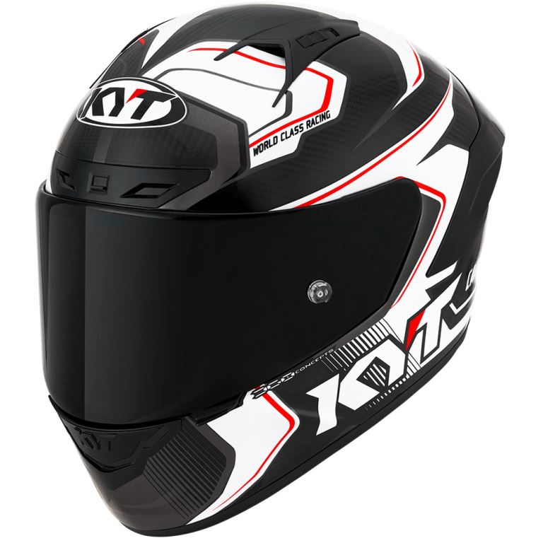 KYT Racing - NZ-Race Carbon Competition White - Full Face Helmet