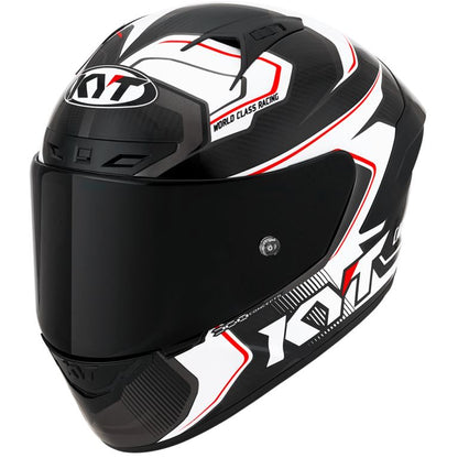 KYT Racing - NZ-Race Carbon Competition White - Full Face Helmet