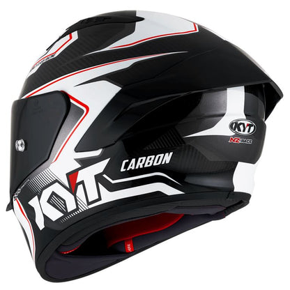 KYT Racing - NZ-Race Carbon Competition White - Full Face Helmet