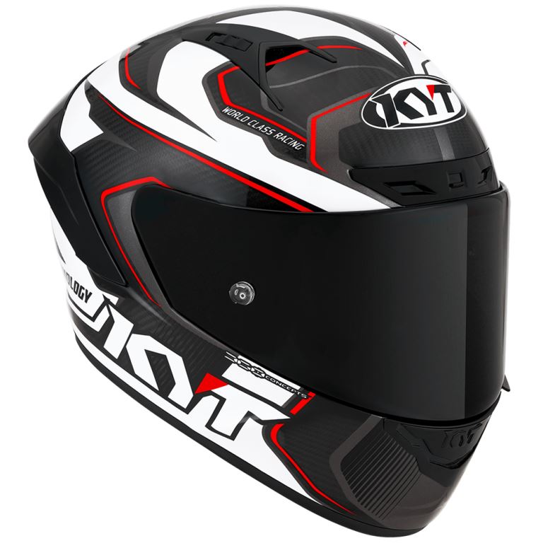 KYT Racing - NZ-Race Carbon Competition White - Full Face Helmet