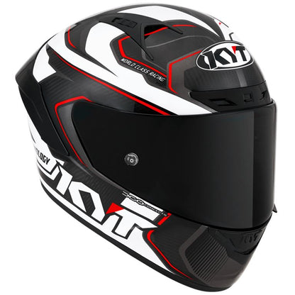 KYT Racing - NZ-Race Carbon Competition White - Full Face Helmet