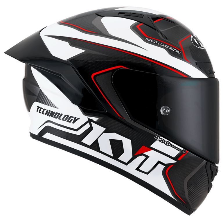 KYT Racing - NZ-Race Carbon Competition White - Full Face Helmet