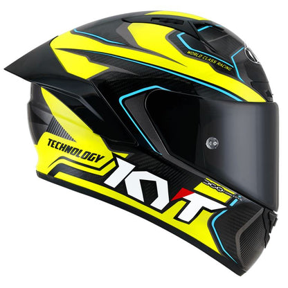 KYT Racing - NZ-Race Carbon Competition Yellow - Full Face Helmet