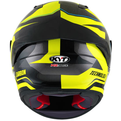 KYT Racing - NZ-Race Carbon Competition Yellow - Full Face Helmet