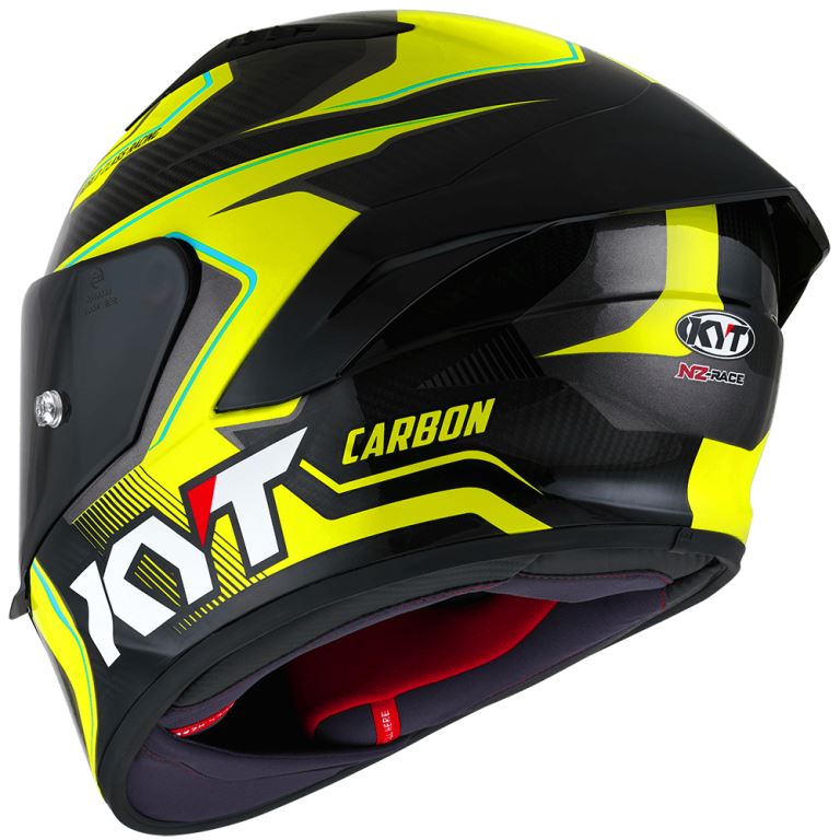 KYT Racing - NZ-Race Carbon Competition Yellow - Full Face Helmet