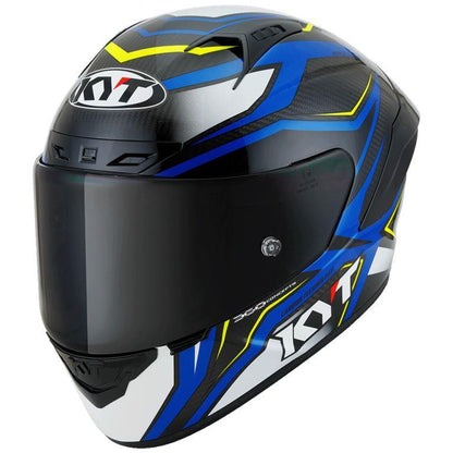 KYT Racing - NZ-Race Carbon Stride Blue White - Full Face Helmet