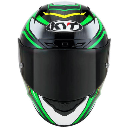 KYT Racing - NZ-Race Carbon Stride Green Fluo - Full Face Helmet