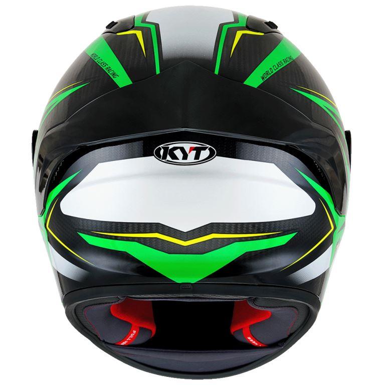 KYT Racing - NZ-Race Carbon Stride Green Fluo - Full Face Helmet