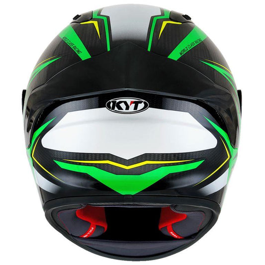 KYT Racing - NZ-Race Carbon Stride Green Fluo - Full Face Helmet