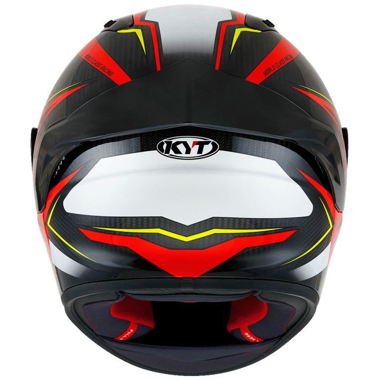 KYT Racing - NZ-Race Carbon Stride Red White - Full Face Helmet