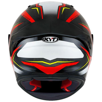 KYT Racing - NZ-Race Carbon Stride Red White - Full Face Helmet