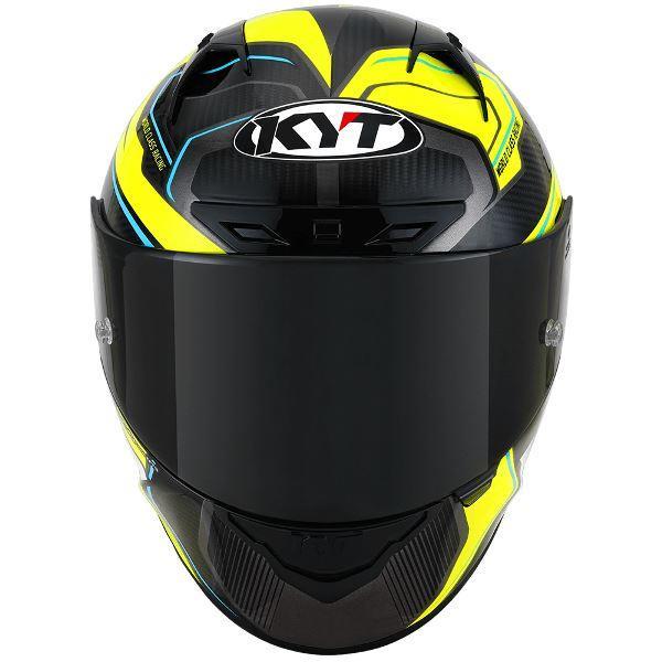 KYT Racing - NZ-Race Competition Gloss Black Yellow - Full Face Helmet