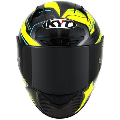 KYT Racing - NZ-Race Competition Gloss Black Yellow - Full Face Helmet
