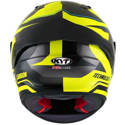 KYT Racing - NZ-Race Competition Gloss Black Yellow - Full Face Helmet