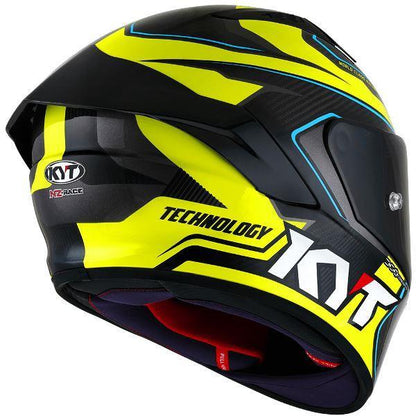 KYT Racing - NZ-Race Competition Gloss Black Yellow - Full Face Helmet