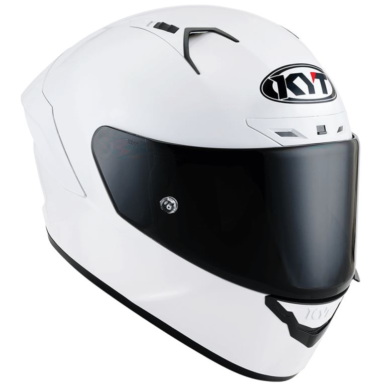 KYT Racing - NZ-Race Plain White - Full Face Helmet