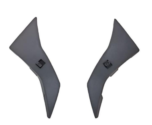 KYT Spare Top Air Vent Set For TT Course Helmets-Black