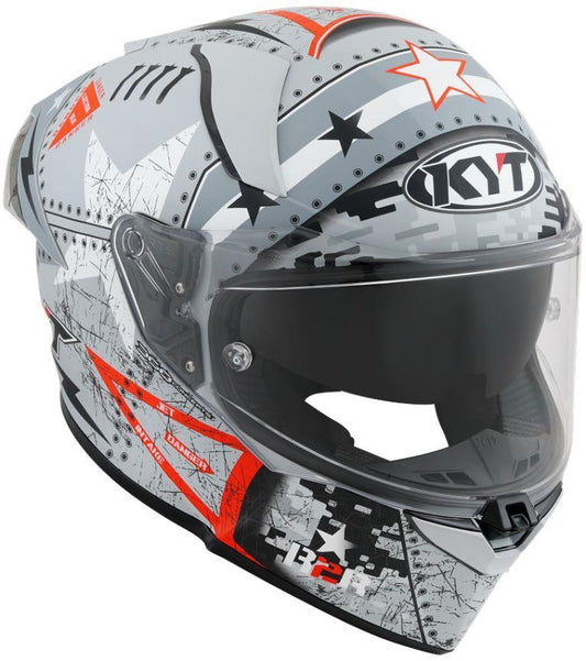 KYT Sport Touring - R2R PRO Assault Matt Grey - Full Face Helmet