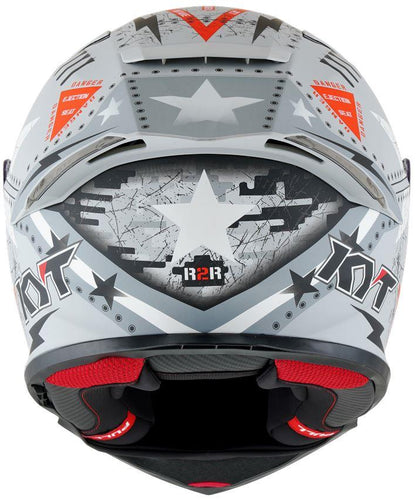 KYT Sport Touring - R2R PRO Assault Matt Grey - Full Face Helmet