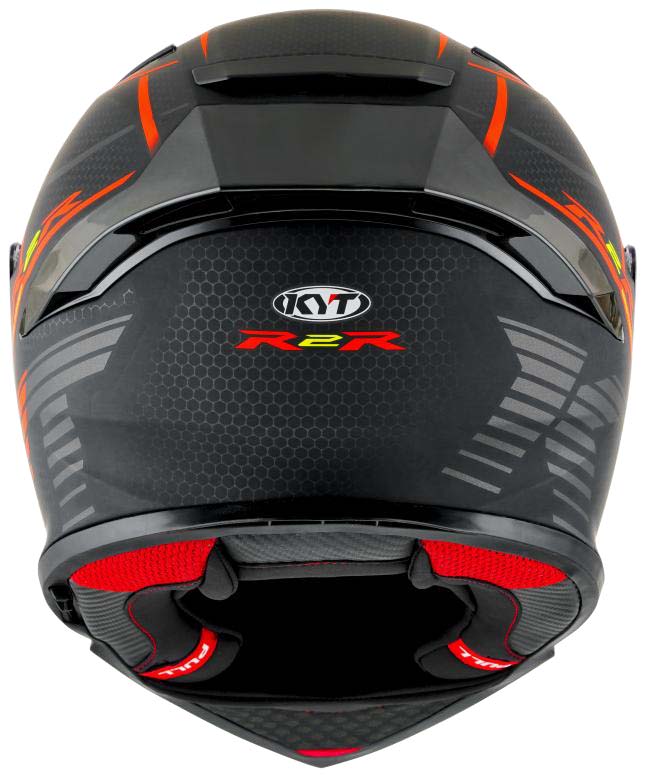 KYT Sport Touring - R2R PRO Concept Matt Black Red - Full Face Helmet