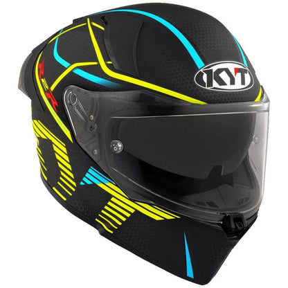 KYT Sport Touring - R2R PRO Concept Matt Black Yellow - Full Face Helmet