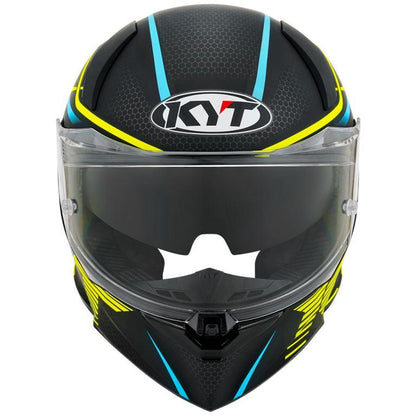 KYT Sport Touring - R2R PRO Concept Matt Black Yellow - Full Face Helmet