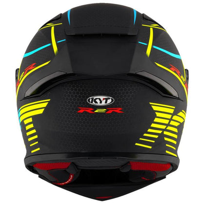 KYT Sport Touring - R2R PRO Concept Matt Black Yellow - Full Face Helmet