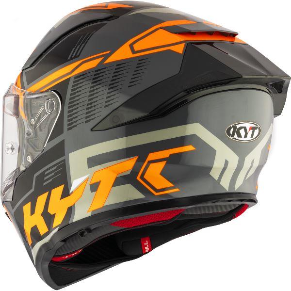 KYT Sport Touring - R2R PRO Octane Orange - Full Face Helmet