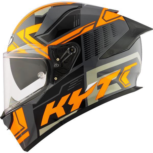 KYT Sport Touring - R2R PRO Octane Orange - Full Face Helmet