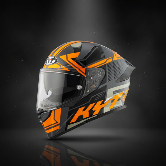 KYT Sport Touring - R2R PRO Octane Orange - Full Face Helmet