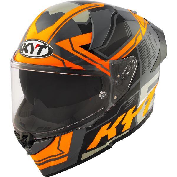 KYT Sport Touring - R2R PRO Octane Orange - Full Face Helmet