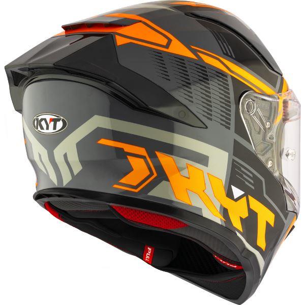 KYT Sport Touring - R2R PRO Octane Orange - Full Face Helmet