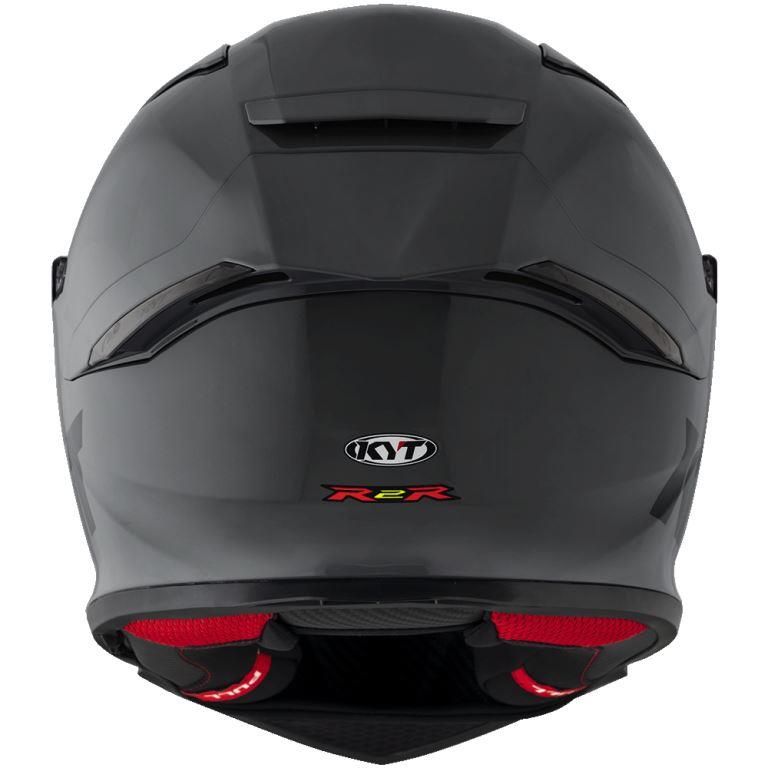 KYT Sport Touring - R2R PRO Plain Grl Grey - Full Face Helmet