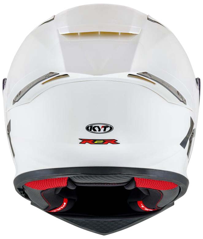 KYT Sport Touring - R2R PRO Plain White - Full Face Helmet