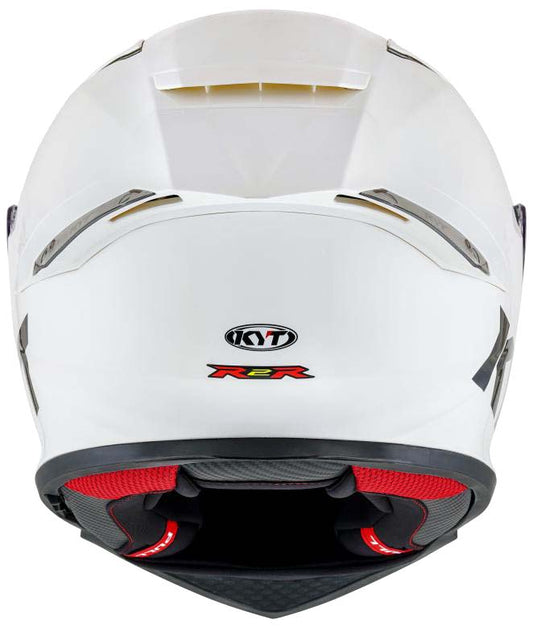 KYT Sport Touring - R2R PRO Plain White - Full Face Helmet