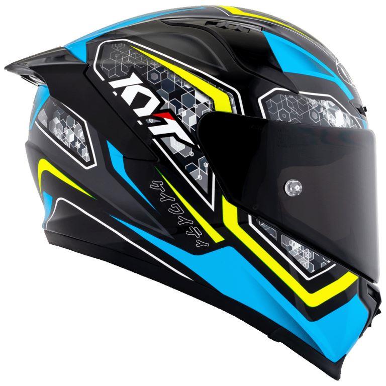 KYT Sport Touring - Striker #01 Black Blue- Full Face Helmet