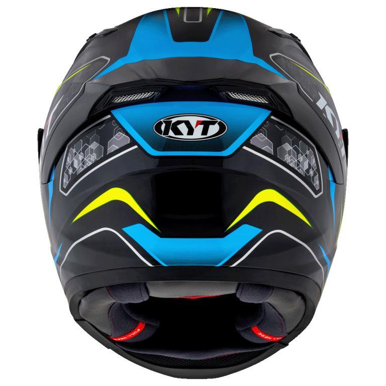 KYT Sport Touring - Striker #01 Black Blue- Full Face Helmet