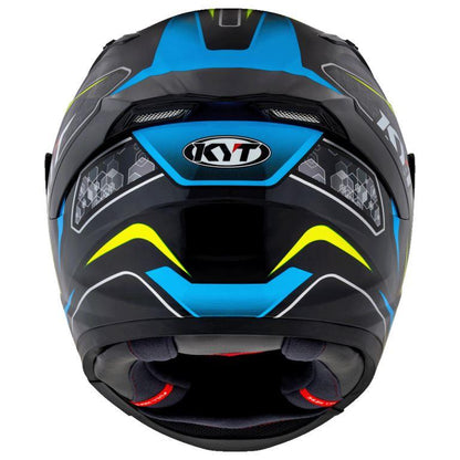 KYT Sport Touring - Striker #01 Black Blue- Full Face Helmet